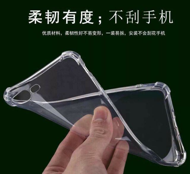 < Giá Sỉ > Ốp lưng silicon trong suốt chống sốc cho iPhone 5 đến iPhone X