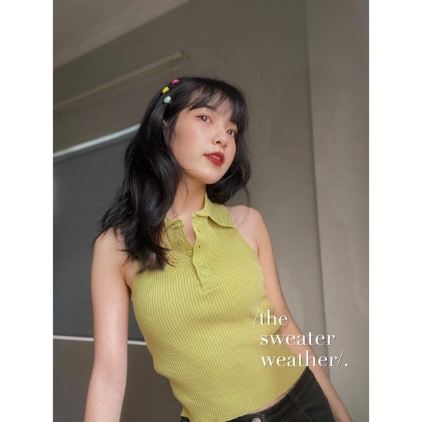 [Mã SKAMCLU7 giảm 10% tối đa 50K đơn 0Đ] Áo ba lỗ cổ polo ( Ảnh thật ) | BigBuy360 - bigbuy360.vn