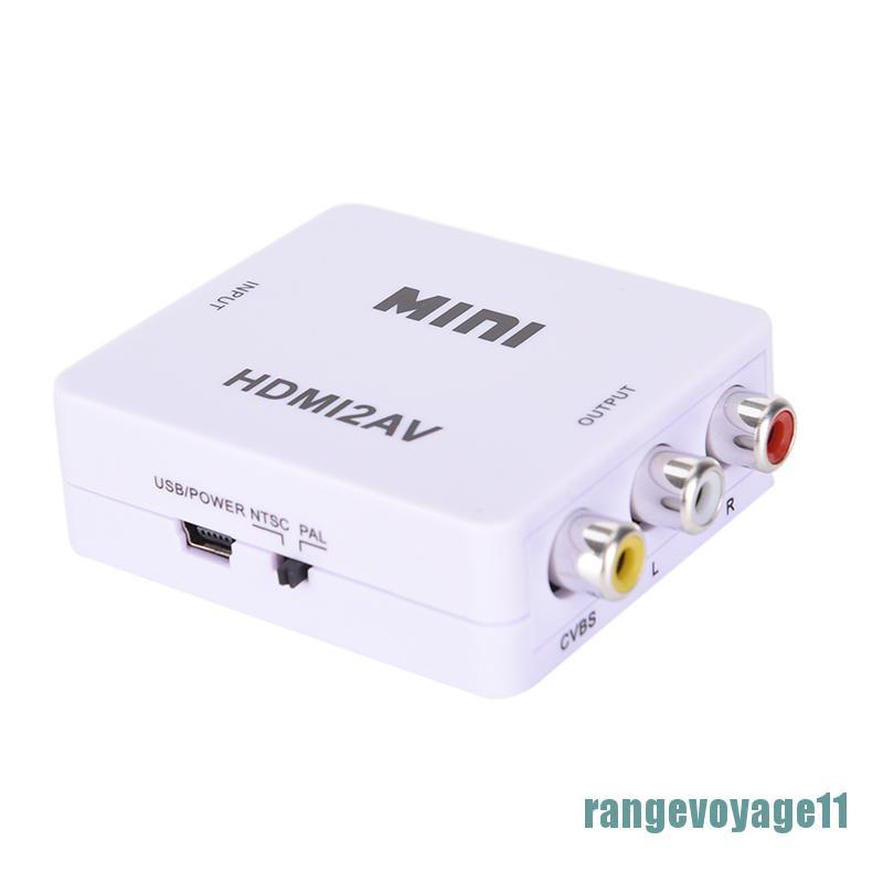 Bộ Chuyển Đổi HDMI Sang RCA AV/CVBS HD 1080P Mini HDMI2AV