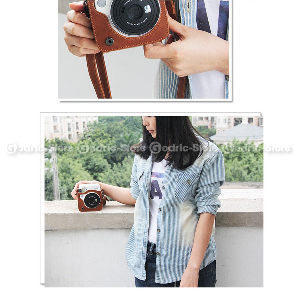 Túi Da Đựng Máy Ảnh Fujifilm Polaroid Instax Mini 70