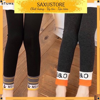 QUẦN LEGGING LÓT LÔNG CHO BÉ