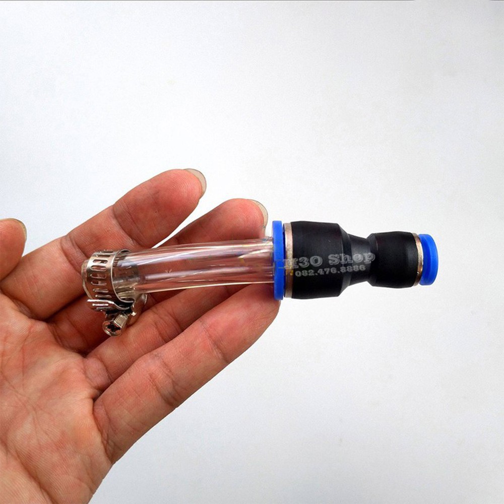 Đầu Nối Từ Bơm Mini Đơn Ra Ống Hơi 8mm - Bơm Phun Sương