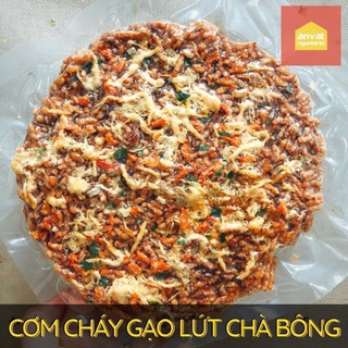 Cơm cháy Gạo lứt Chà bông/ rộng biển thơm ngon ăn kiêng giảm cân gói 100gram