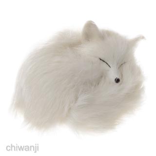 Giảm ₫38,000] Cute Realistic Sleeping Real Fur Furry Animal ...