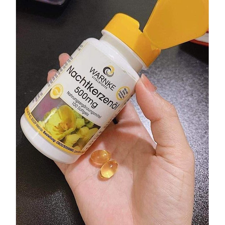 (Có Bill) Tinh Dầu Hoa Anh Thảo WARNKE NACHTKERZENOL (hàng Đức) | BigBuy360 - bigbuy360.vn