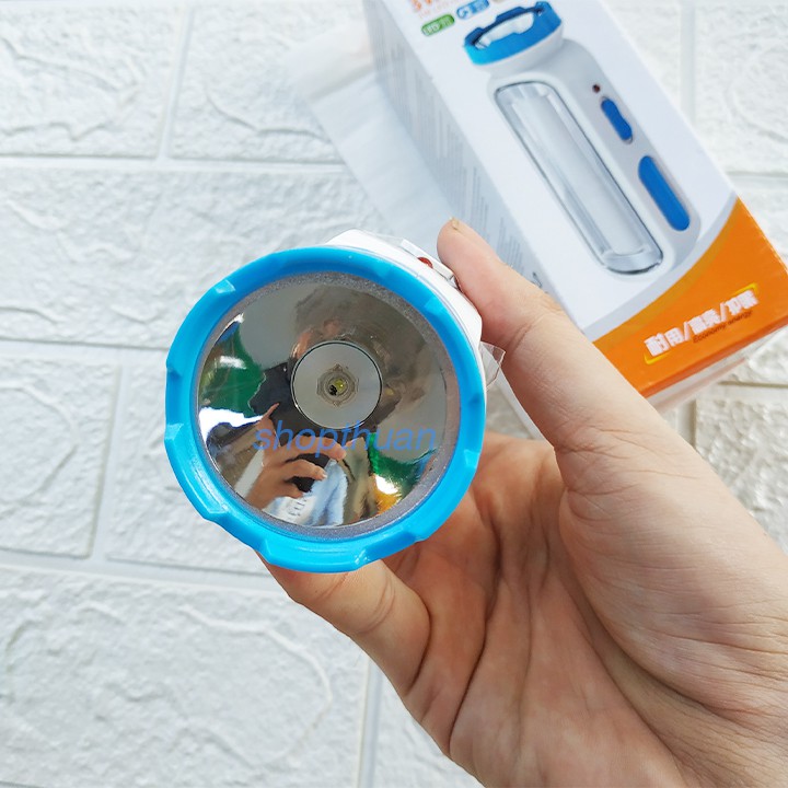 Đèn Pin Sạc 2 Trong 1 Keyang KY-9970 - Kích thước 16 x 5 x 5cm