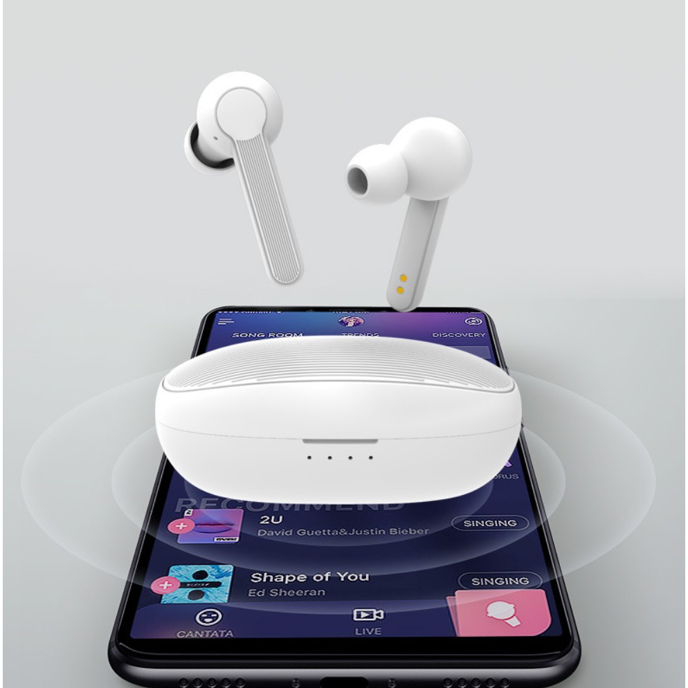 Tai nghe Bluetooth 5.0 TWS cảm ứng âm thanh nổi tặng hộp sạc XY-7