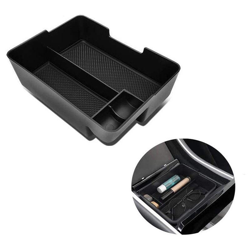 for Tesla Y-Shaped Accessories Central Console Storage Box Coin Box Accessories 2018 2019 2020