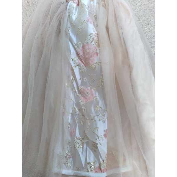 Pass chân váy voan lụa luới hiệu 2hand