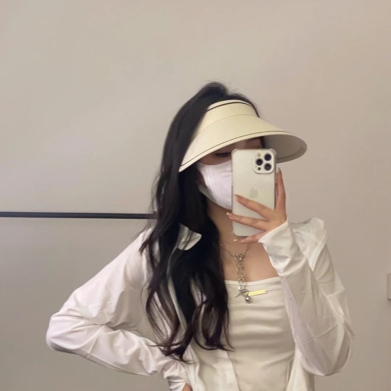 Mũ Rộng Vành Che Phủ Toàn Diện Chống Tia UV Thời Trang Mùa Hè Cho Nữ