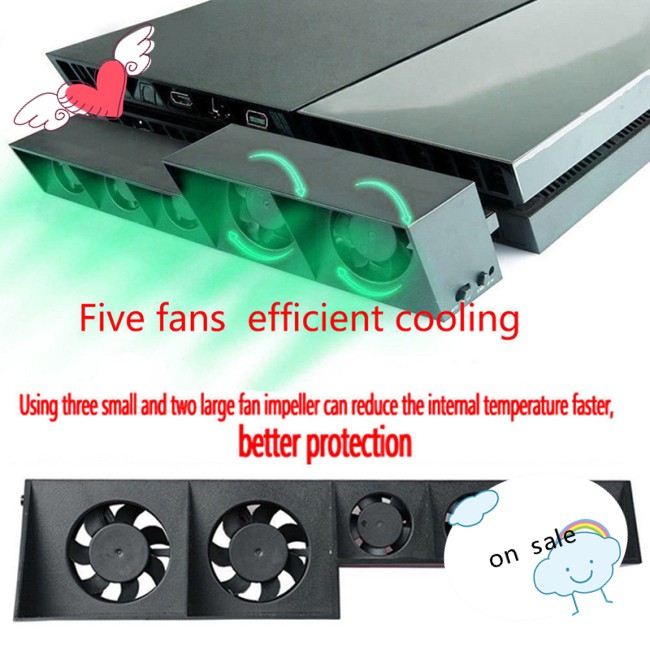 TURBO Tản Nhiệt Cho Ps4 5-fan