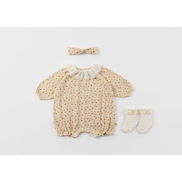 Happy Prince Jumpsuit hoa Hàn Quốc cho bé gái