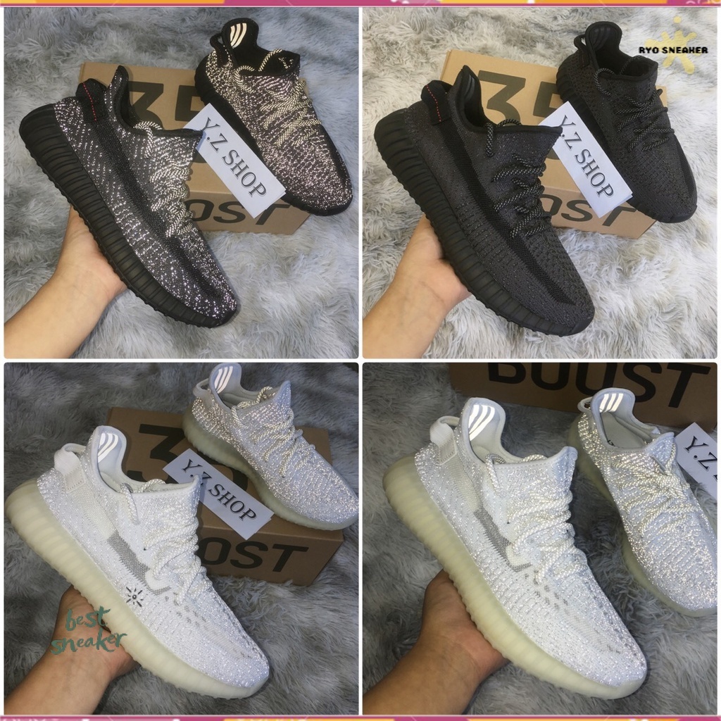 Giày Sneaker 🚚FREESHIP🚚 Giày Thể Thaor YZ350 Phản Quang Nam Nữ