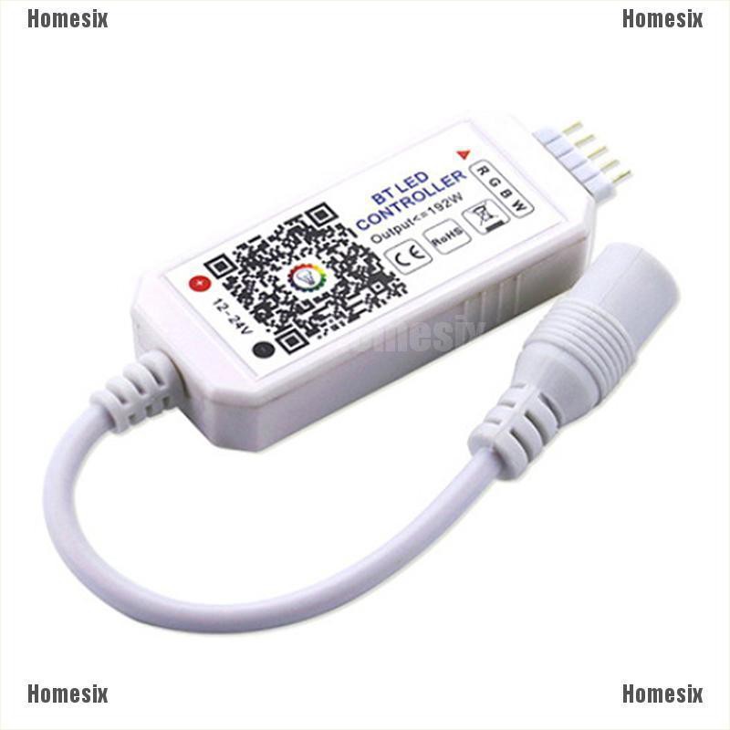 Bộ điều khiển dây đèn LED RGB / RGBW mini kết nối Bluetooth