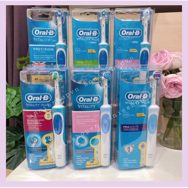 Bàn chải điện Oral B Vitality Plus