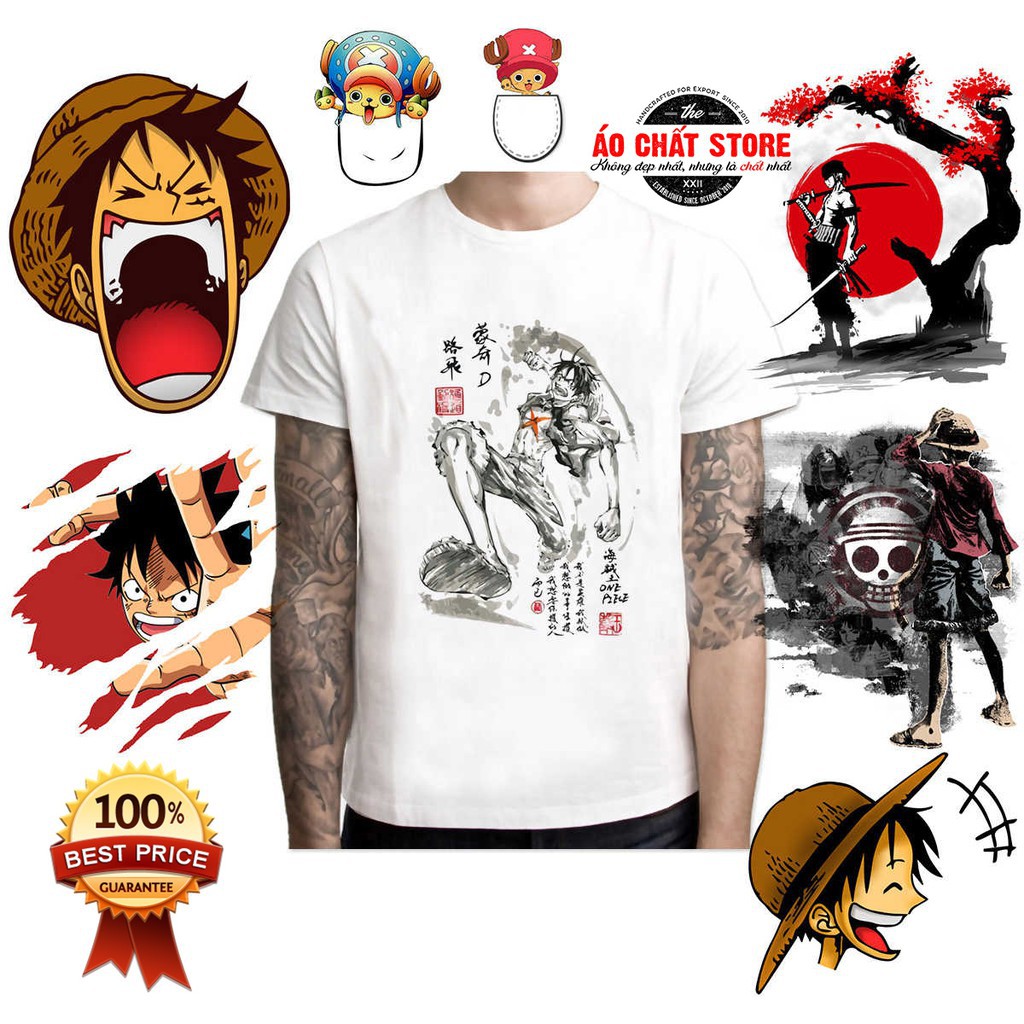 (SALE 50%) (ẢNH THẬT) Áo phông LAW ZORO LUFFY mũ rơm siêu đẹp | áo phông one piece hải tặc tshirt - độc đẹp