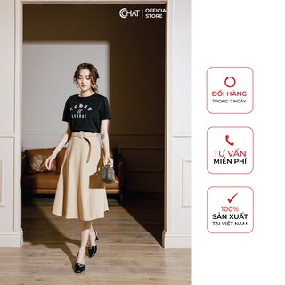 Chân váy xoè bổ cúp cchat