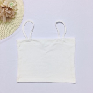 Áo Croptop 2 Dây Sợi Bún ( Hình thật + chất vải mềm đẹp )