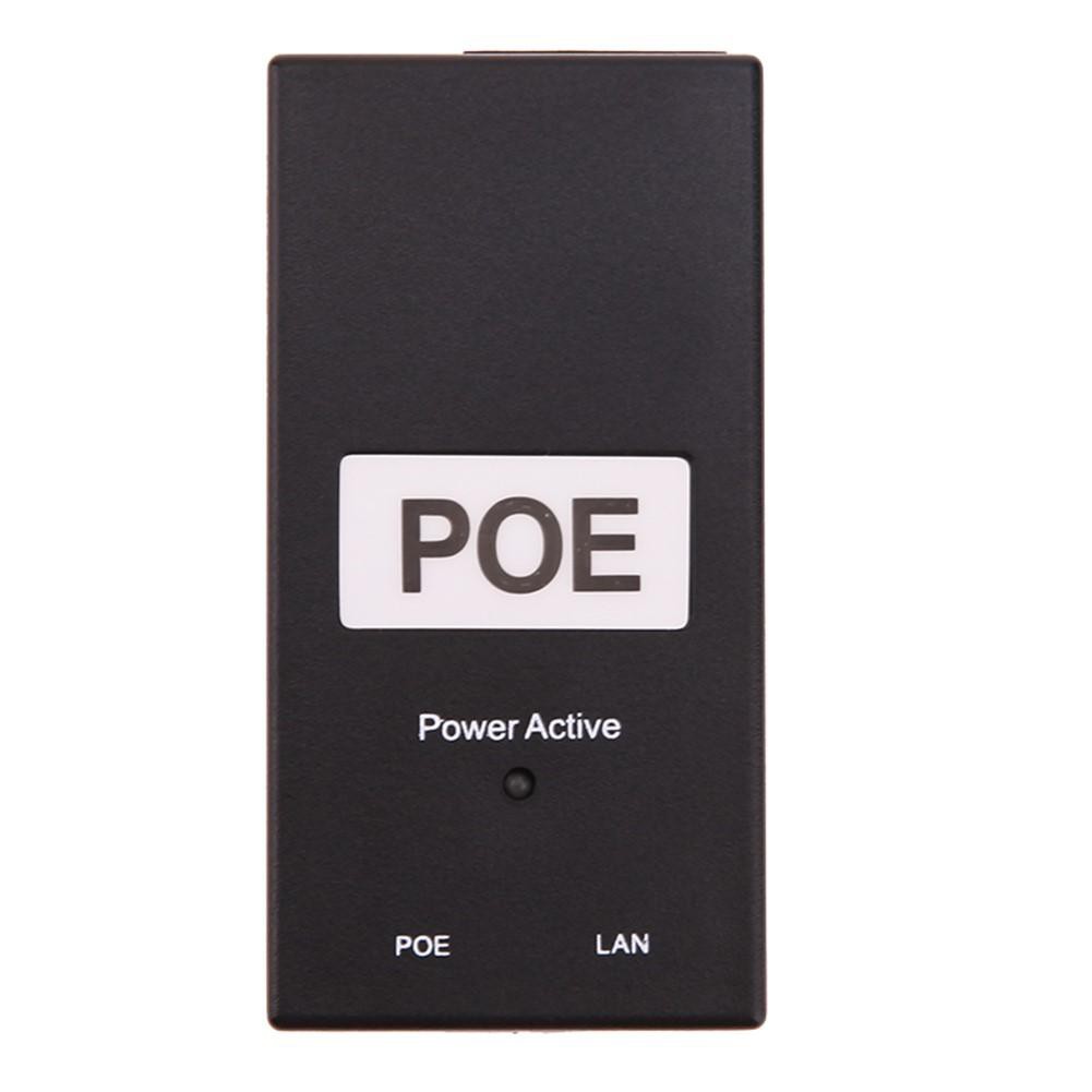 Bộ nguồn POE 24V 0.5A 24W kết nối mạng cho máy tính