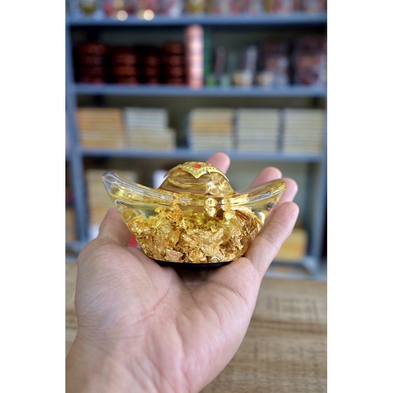 COMBO TÀI LỘC PHONG THUỶ: TÚI TÀI LỘC - THỎI VÀNG PHONG THUỶ - HỘP NGŨ CỐC | BigBuy360 - bigbuy360.vn