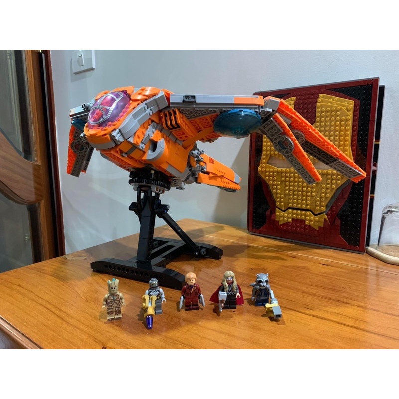 Mô hình lắp ráp Marvel 60092 76193 The guardian’s ship - Lắp ghép xếp hình siêu anh hùng Milano vệ binh