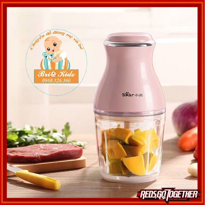 Máy xay Bear 0,6L cho bé ăn dặm