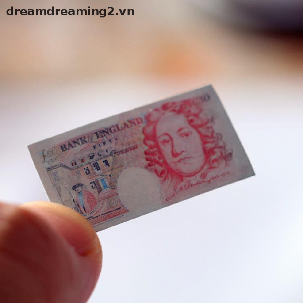 Bộ 10 Gói Tiền mini Tỉ Lệ 1: 12 Dành Cho Búp Bê