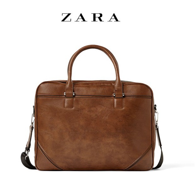 Túi xách da hiệu ZARA cho Laptop-Macbook 14-15inch