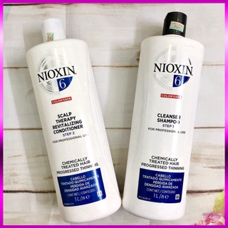 Dầu gội Nioxin 6 chống rụng kích thích mọc tóc 1000ml