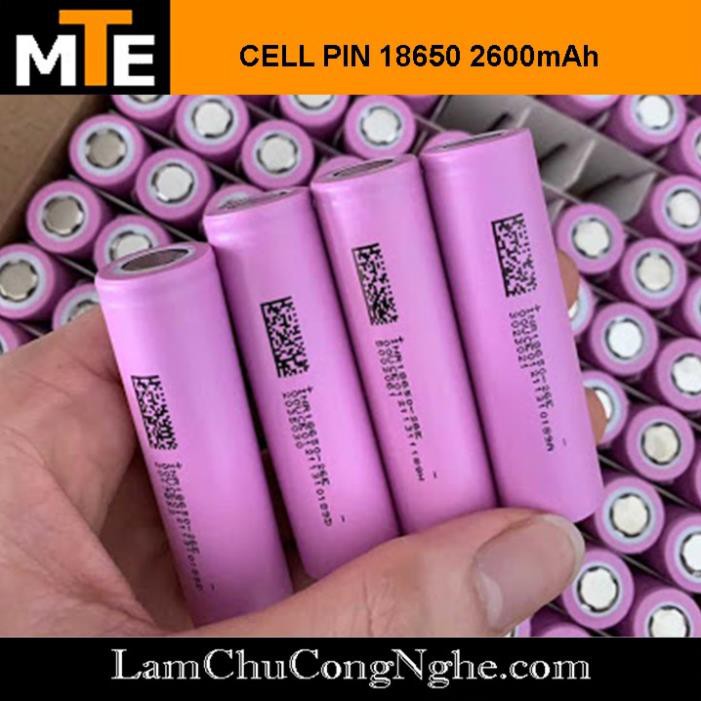 Mới! Pin sạc 18650 3.7V 2000-2200-2500-2600Mah