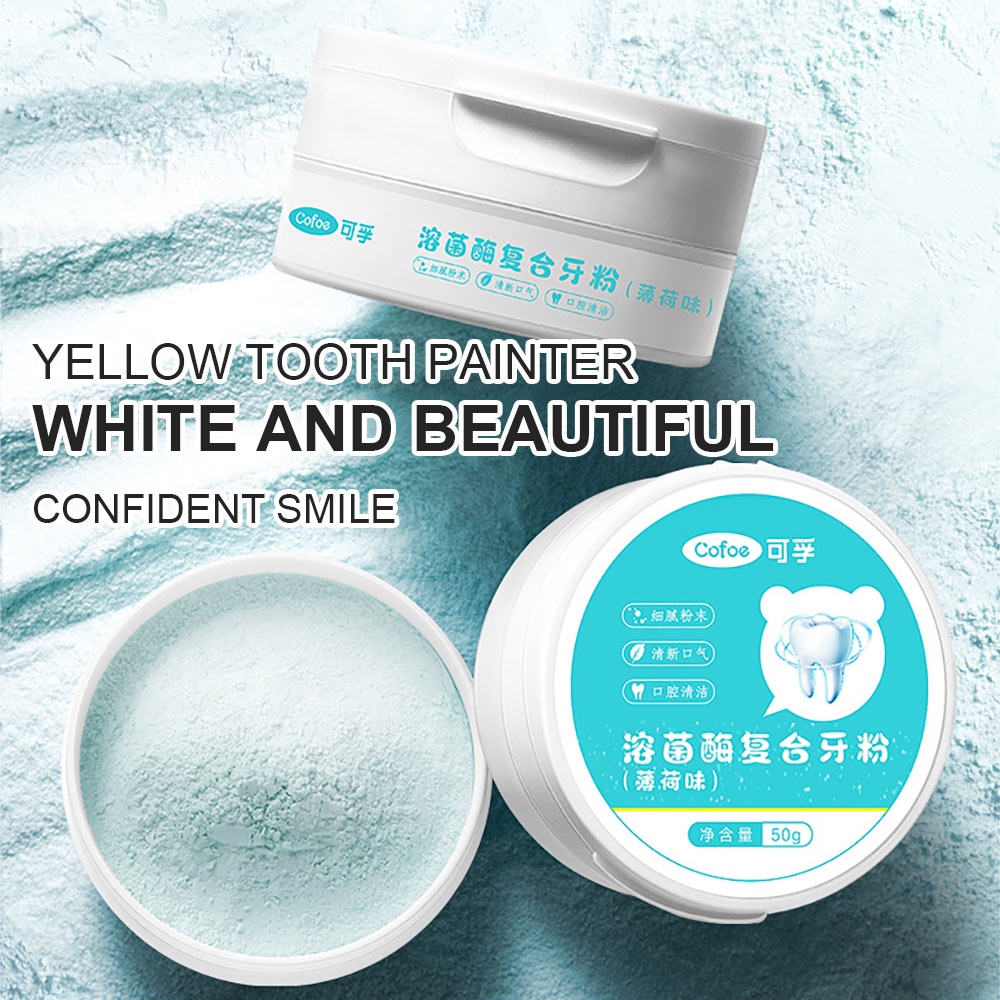 Cofoe Bột Đánh Răng Tẩy Trắng Toothpowder 50g