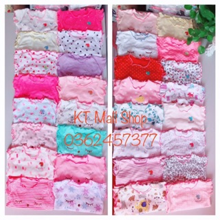 Đồ sơ sinh hotga(được lựa mẫu), bộ thun, chất mát, đồ bộ sơ sinh bé gái hiệu hotga