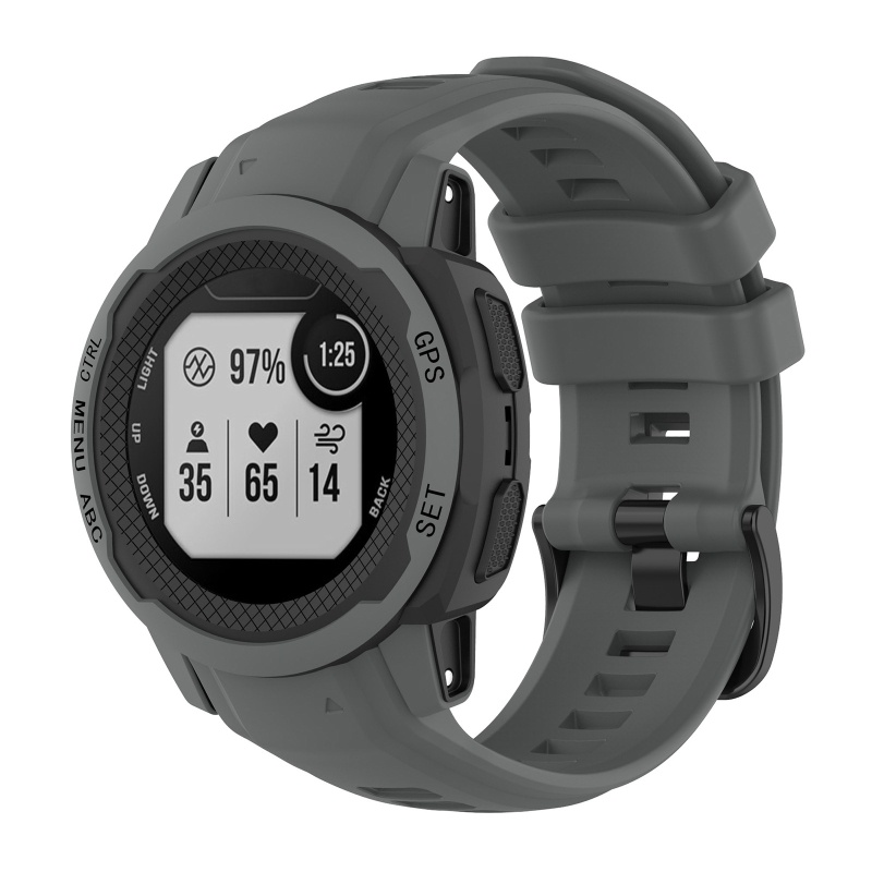 Dây Đeo Đồng Hồ Bằng Silicone Mềm Chống Nước 20mm Cho Instinct 2S