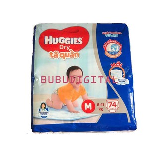 Tã Bỉm Quần Huggies M74/L68/XL62/XXL56 giá cực tốt