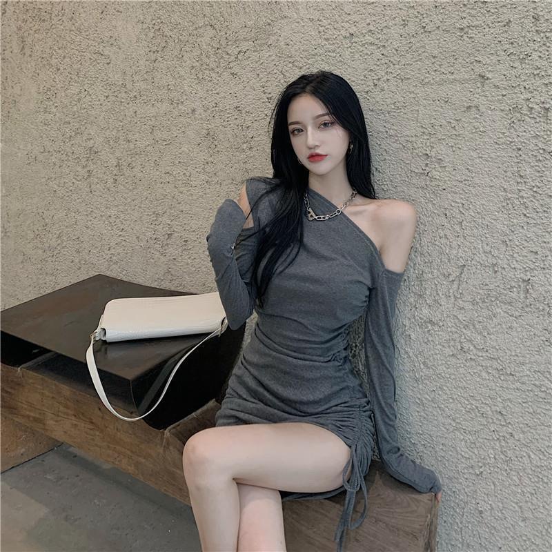 Đầm Tay Dài Trễ Vai Plus Size Cho Nữ