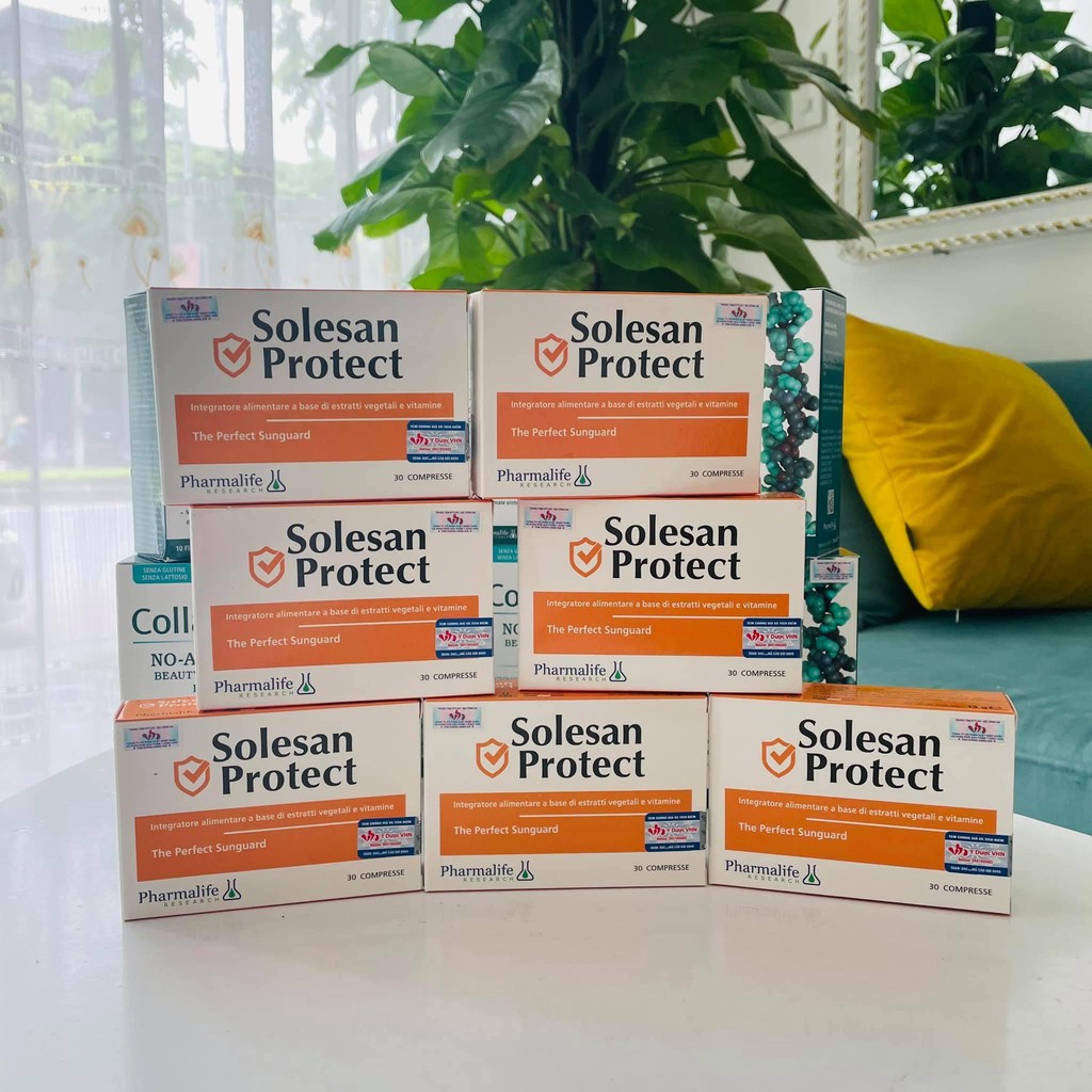 Viên Uống Chống Nắng Nội Sinh Bảo Vệ Da Solesan Pharmalife [CHÍNH HÃNG CHÂU ÂU] | BigBuy360 - bigbuy360.vn