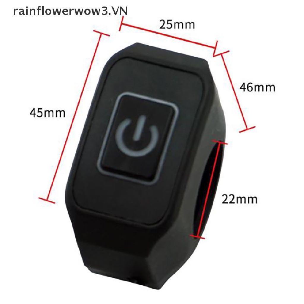 Công Tắc Gắn Tay Lái Xe Máy 22mm 7 / 8 ''  Wow]