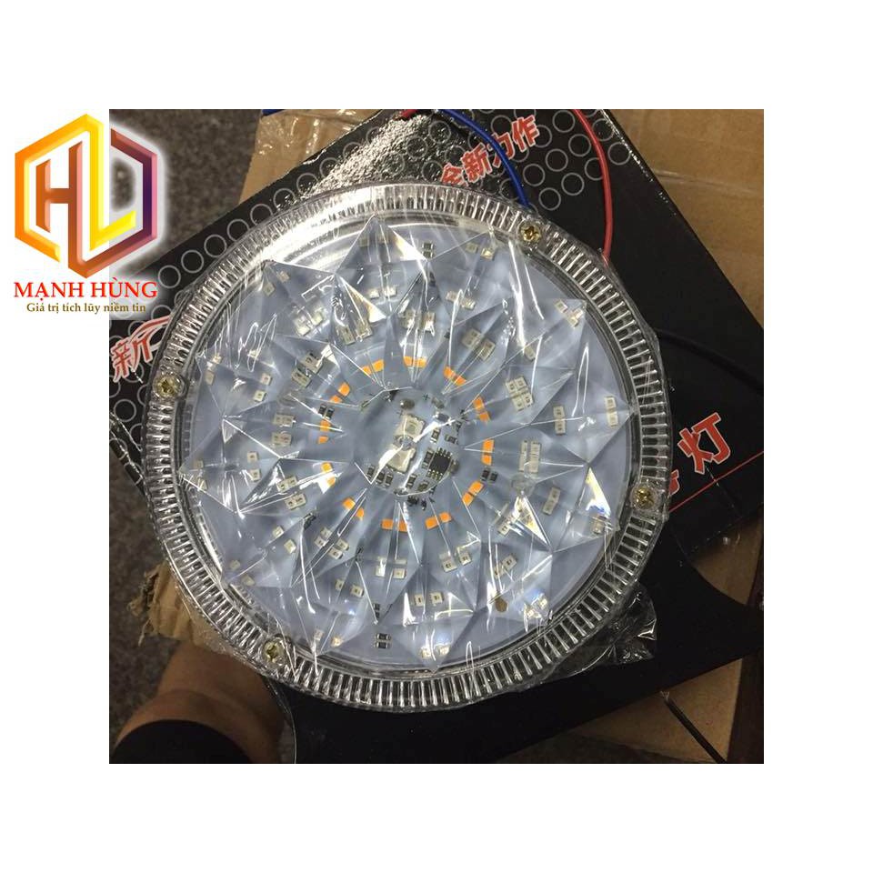 Led Trang trí nhấp nháy tròn có video