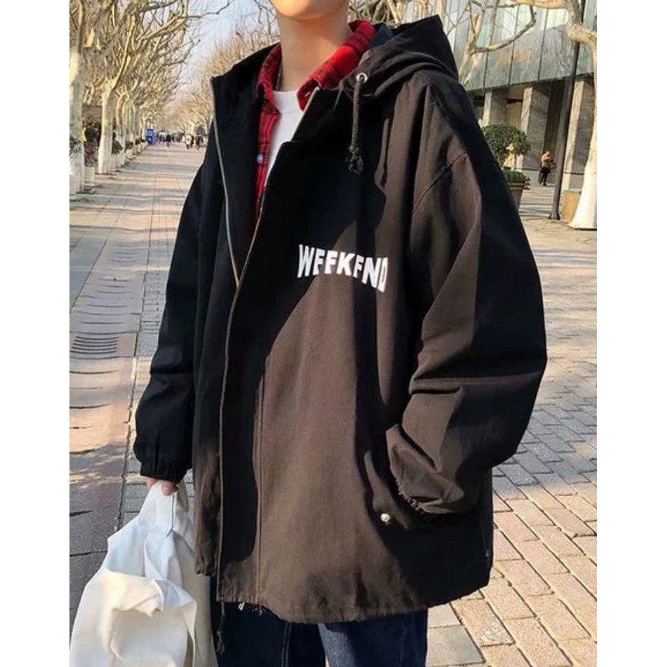 Áo khoác dù WEEKEND -JACKET UNISEX -dù 2 lớp