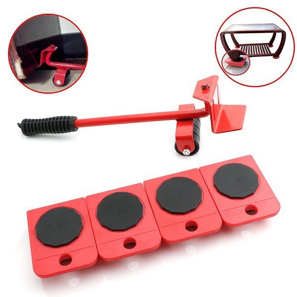 Dụng cụ nâng và hỗ trợ di chuyển đồ đạc thông minh - Di chuyển đồ đạc có bánh 5PC -  warmstores