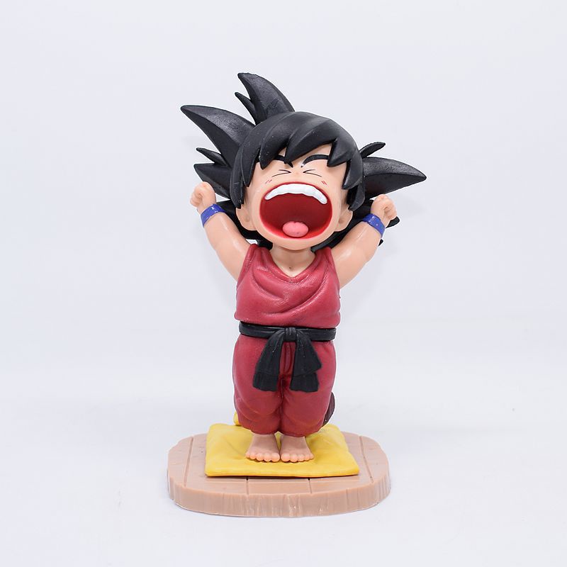 (Có sẵn - 16cm) Mô hình Son Goku ngáp ngủ cực dễ thương - Mô hình DragonBall