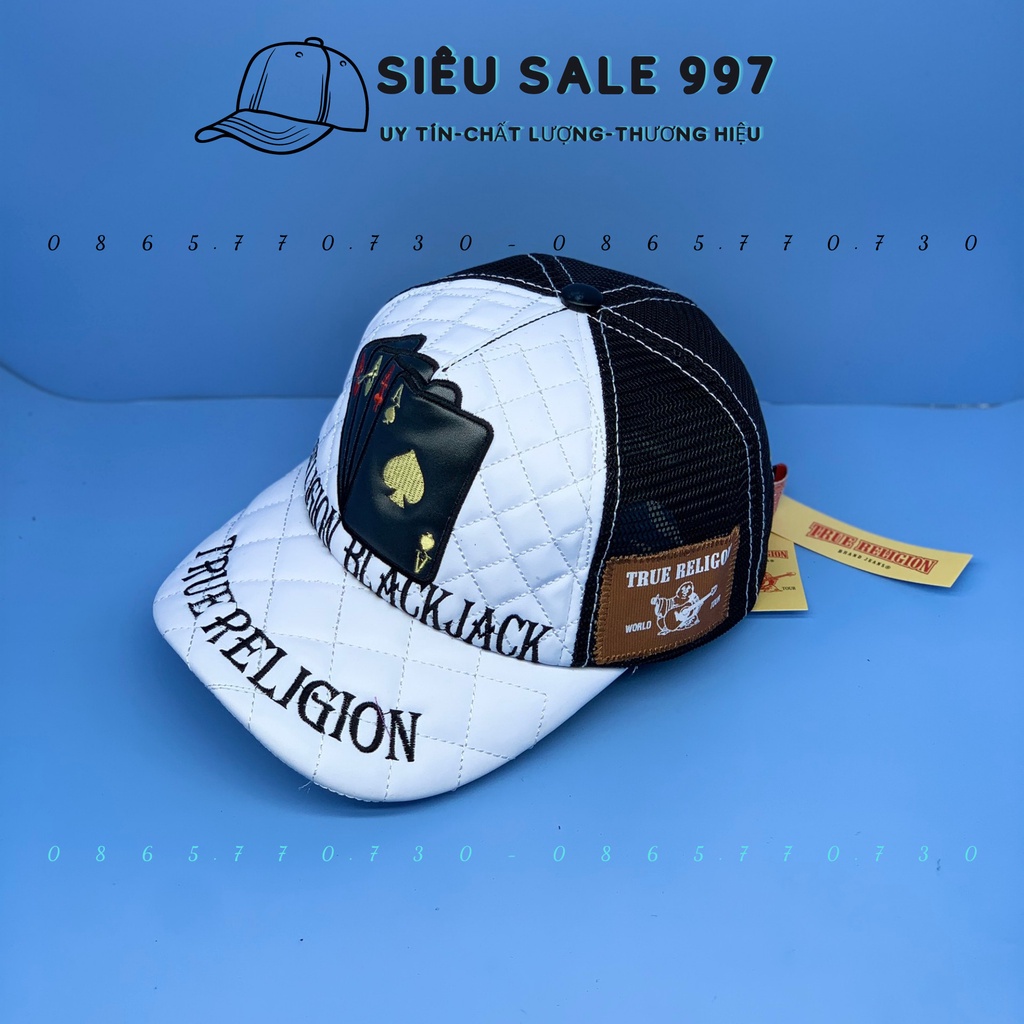 MŨ LƯỠI TRAI SIÊU PHẨM CAO CẤP LÁ BÀI FULL TEM FULL MÁC HIỆU ÔNG ĐỊA THỜI TRANG 4 MÀU SIÊU NGẦU