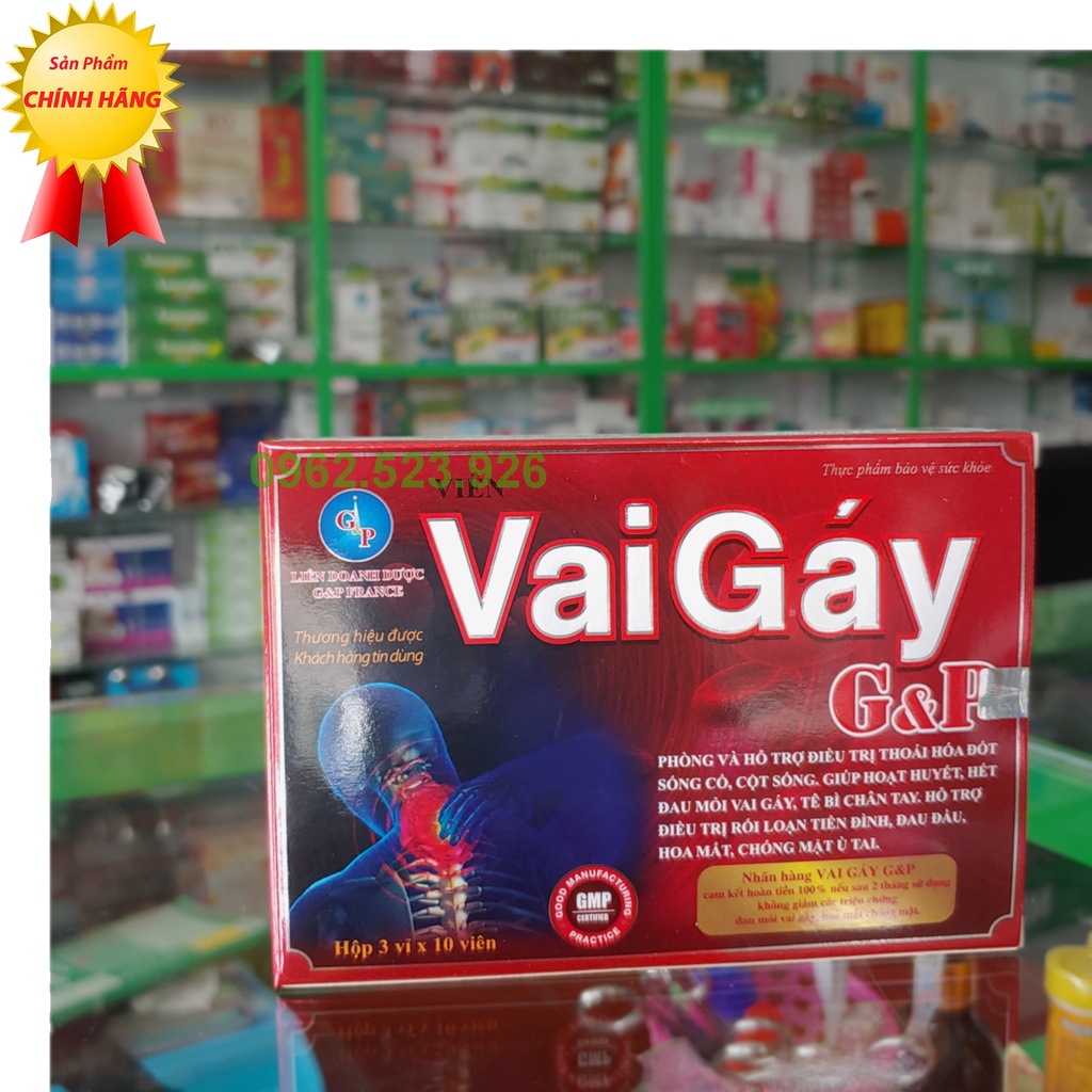viên Vai Gáy GP G&P - Hỗ Trợ Giảm Đau Vai Gáy _ Xương Khớp
