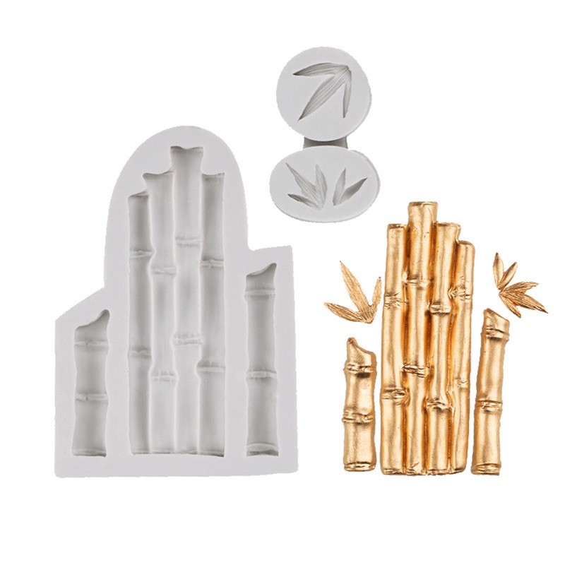 silicon khuôn cây trúc