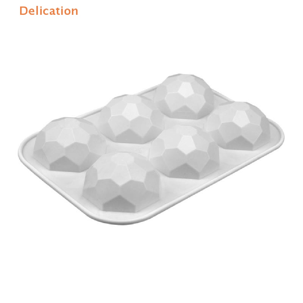 Khuôn Silicone Tạo Hình Làm Bánh Hình Viên Kim Cương 3D DIY