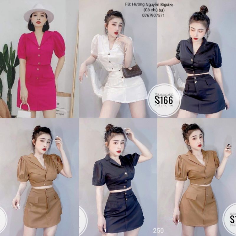 BIGSIZE SET VEST NĂNG ĐỘNG S166