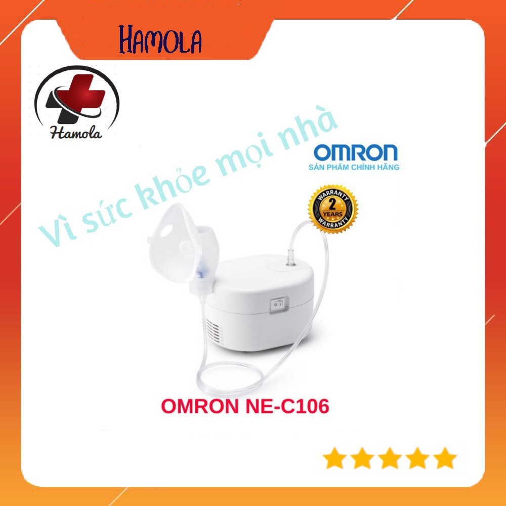 [Mã 254FMCGSALE giảm 8% đơn 500K] Máy xông khí dung Omron NE-C106 New