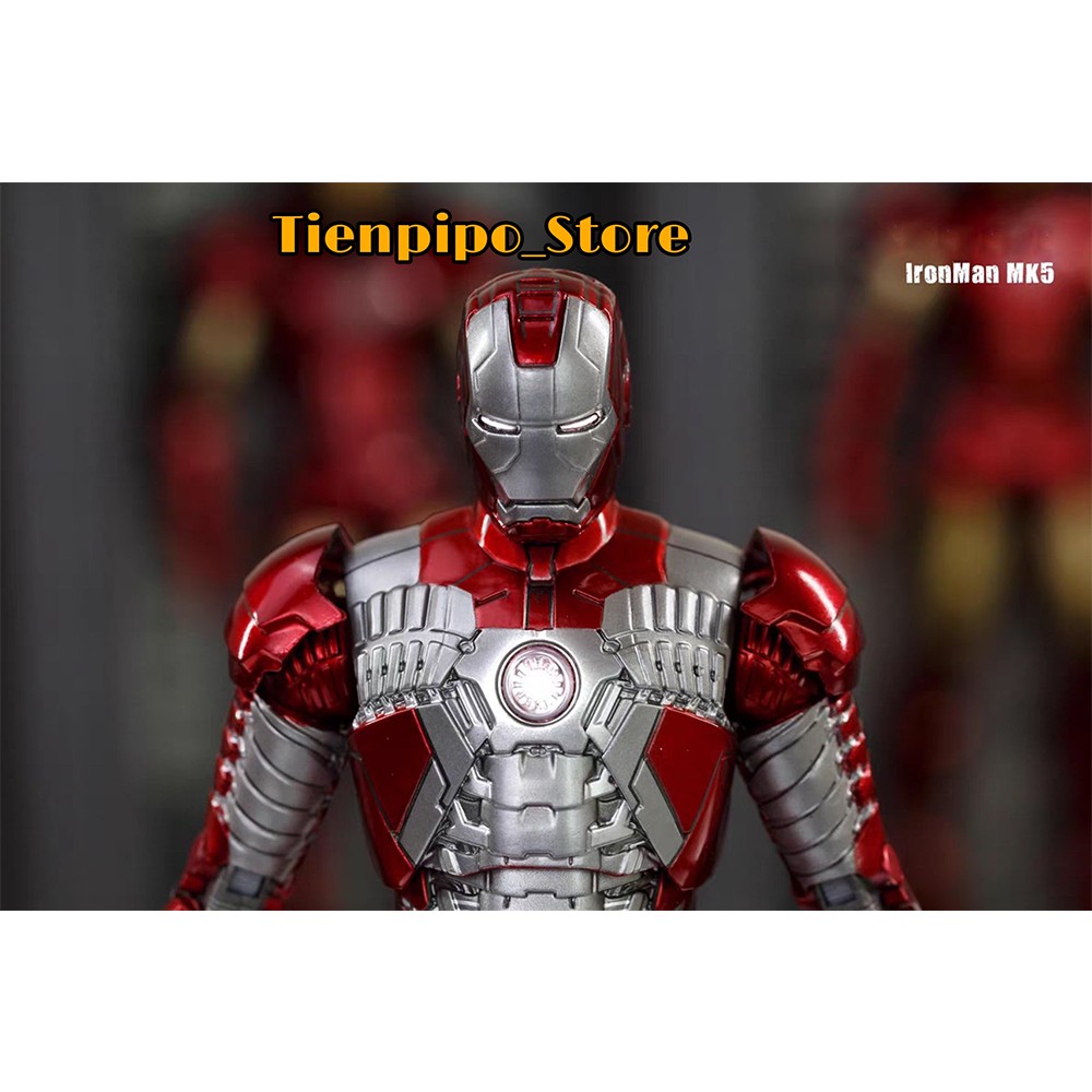 ( Hàng Có Sẵn ) Mô hình Iron Man Mk5 ZD Toys chính hãng tỉ lệ 1:10