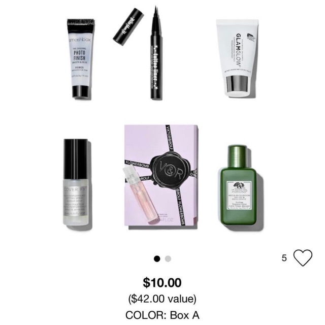 Set dưỡng da,makeup Sephora Play Box 2020