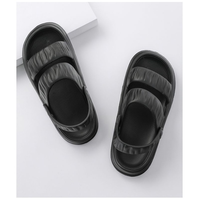 Sandal nữ, SANDAL QUAI NHÚN, sandal đi học cao cấp sẵn hàng